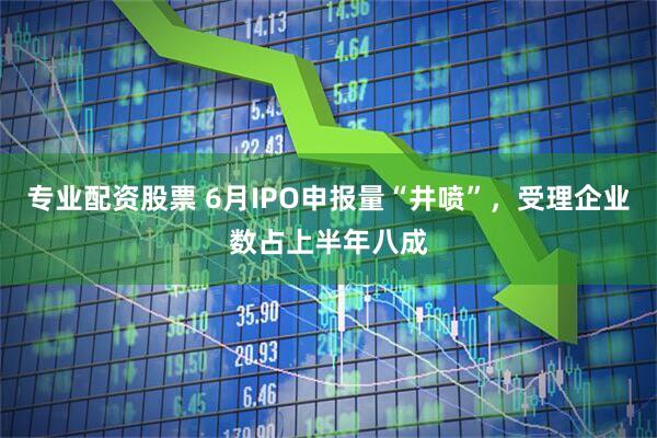 专业配资股票 6月IPO申报量“井喷”，受理企业数占上半年八成